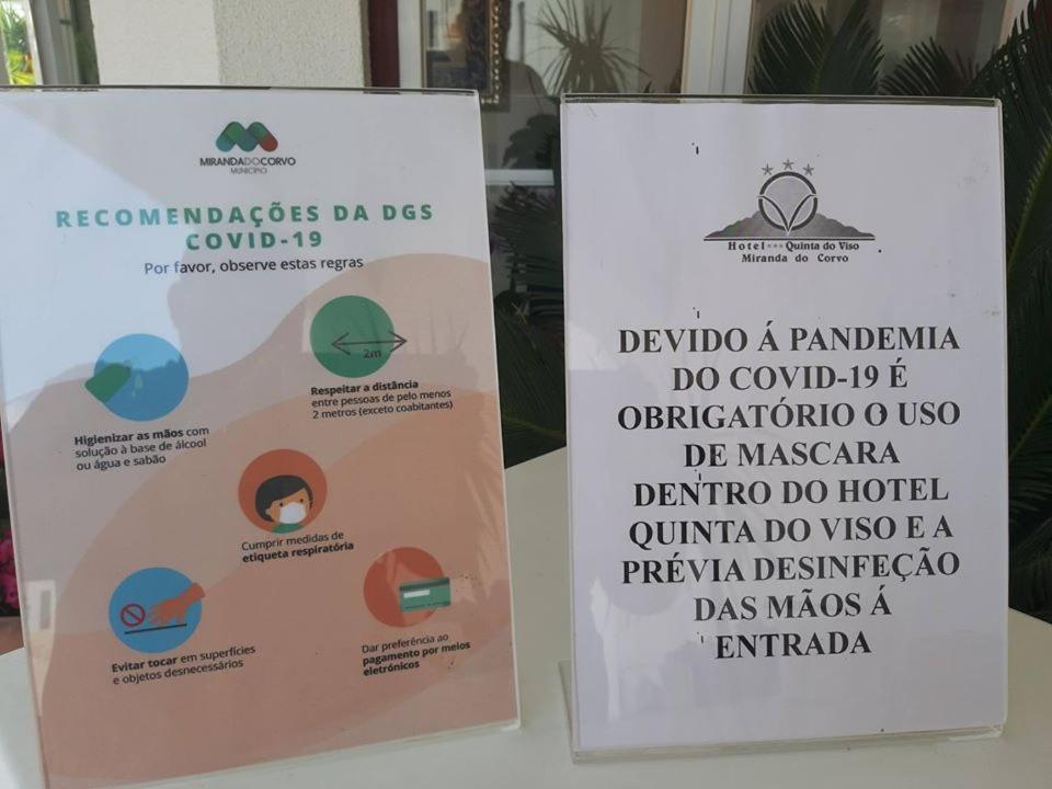 Hotel Quinta Do Viso Miranda do Corvo Luaran gambar