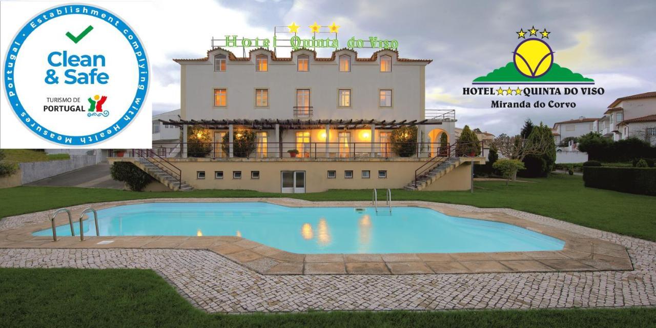 Hotel Quinta Do Viso Miranda do Corvo Luaran gambar